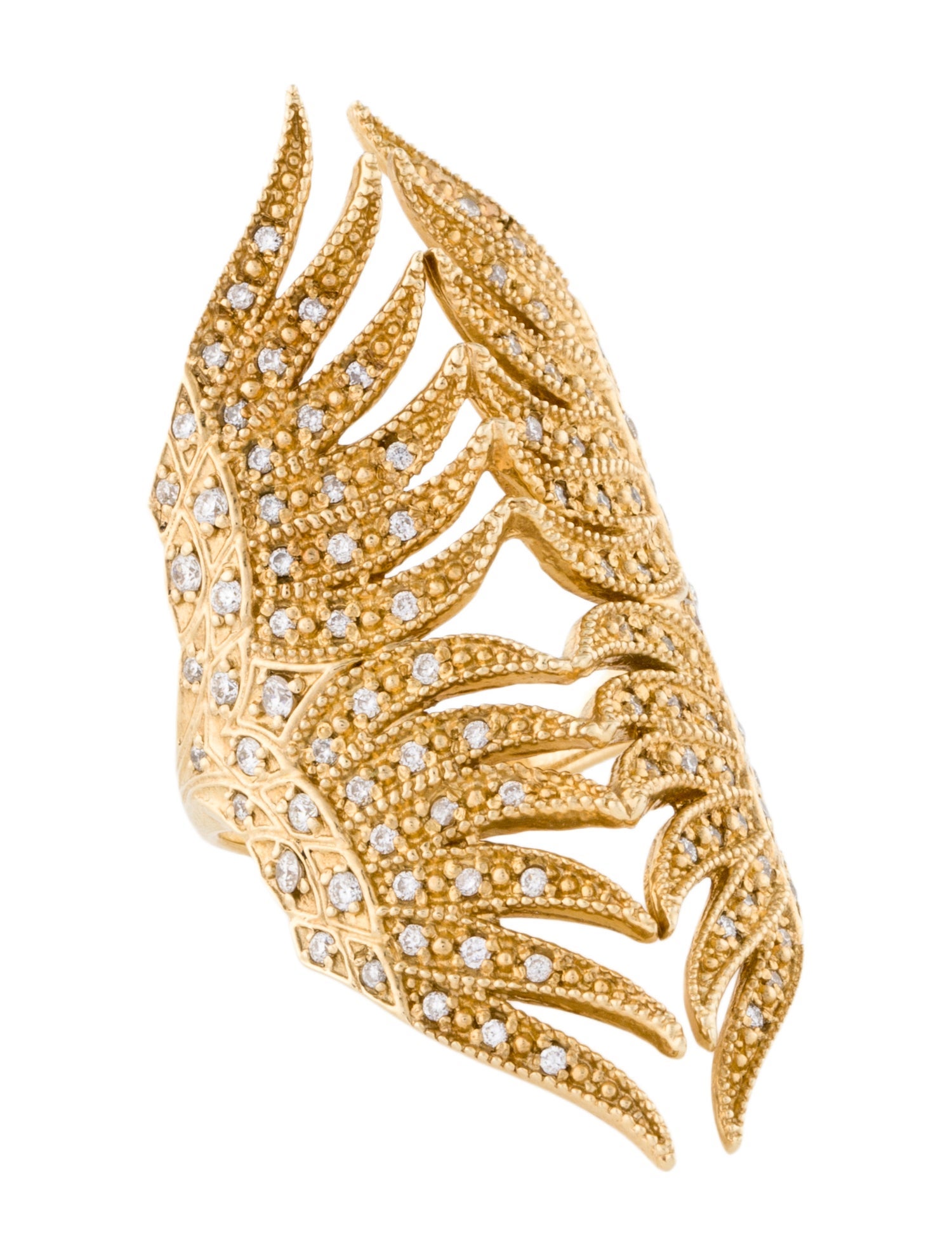 Mizuki 14K Diamond Cocktail Ring