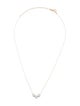 Mizuki 14K Pearl Chain Link Necklace