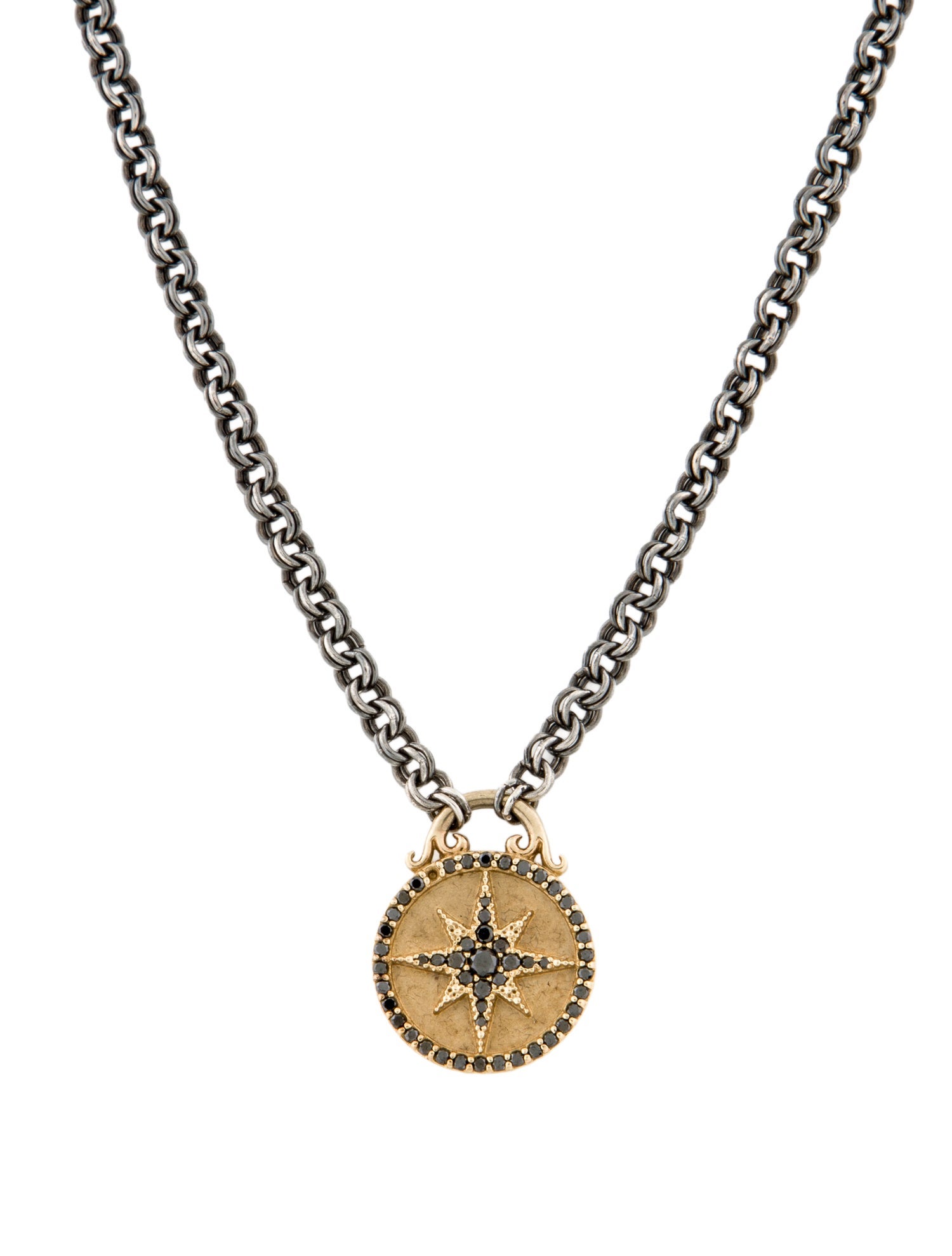 Mizuki Diamond Star Pendant Necklace