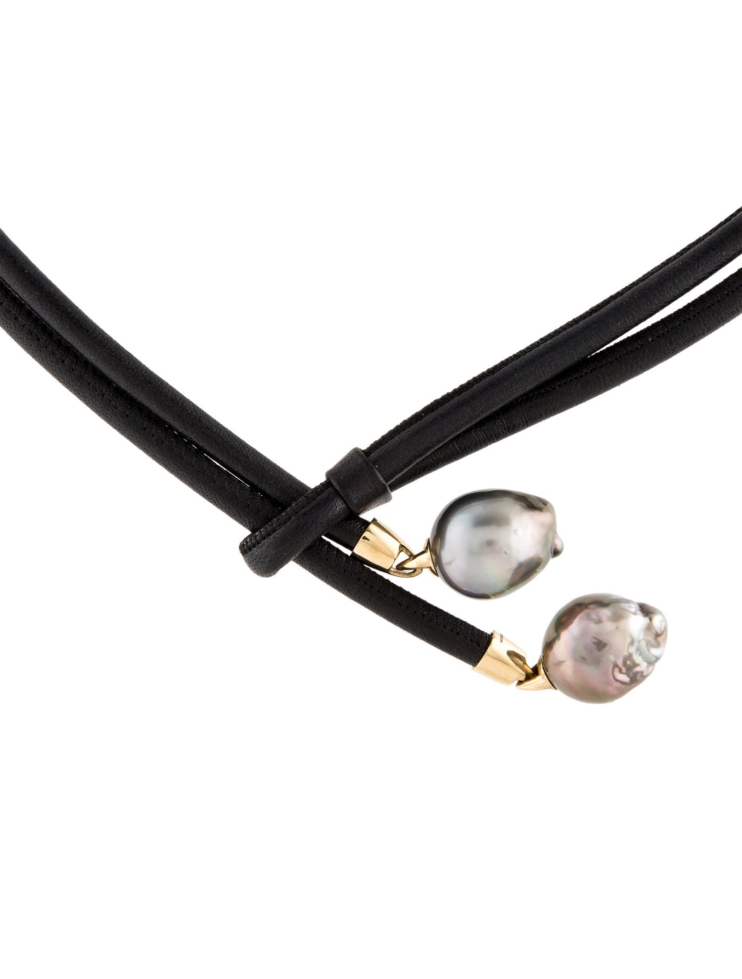 Mizuki 14K Pearl Lariat Necklace
