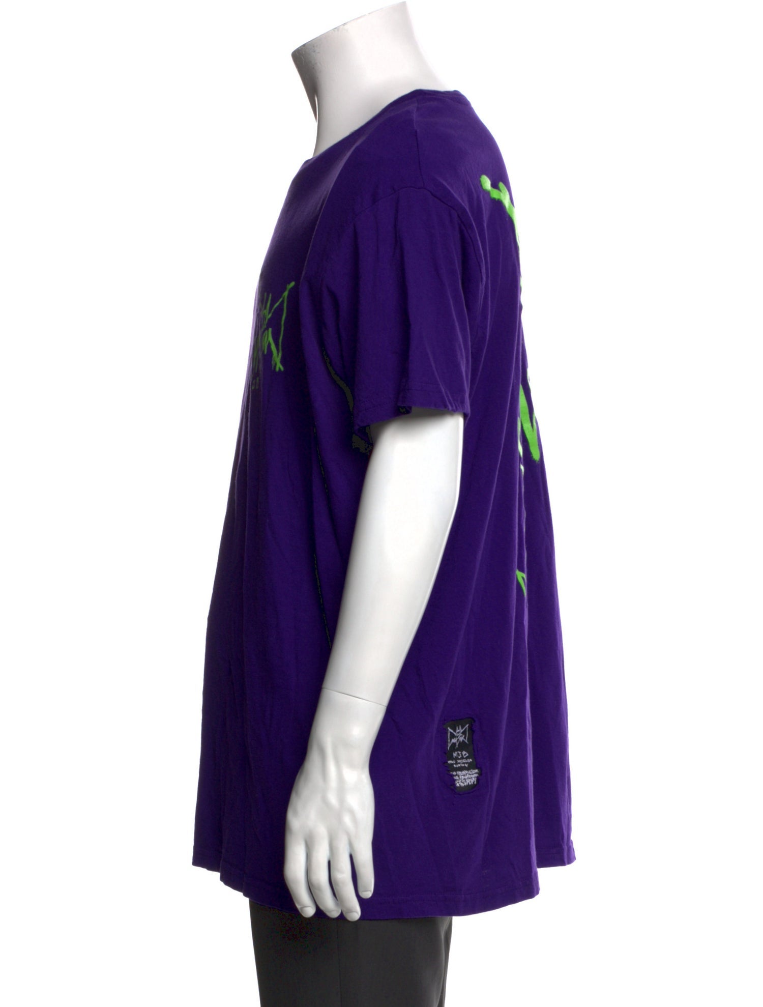 MJB Marc Jacques Burton Graphic Print Crew Neck T-Shirt