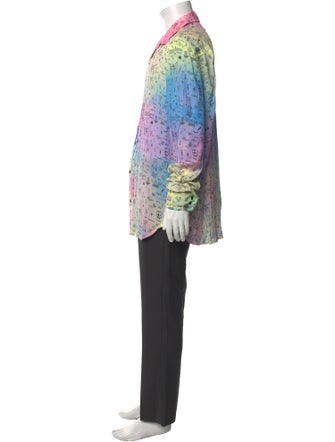 MJB Marc Jacques Burton Printed Long Sleeve Shirt