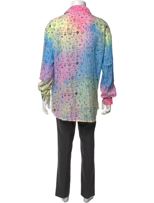 MJB Marc Jacques Burton Printed Long Sleeve Shirt