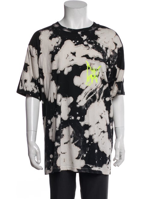 MJB Marc Jacques Burton Tie-Dye Print Crew Neck T-Shirt