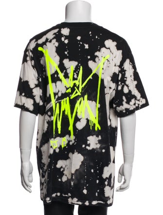 MJB Marc Jacques Burton Tie-Dye Print Crew Neck T-Shirt