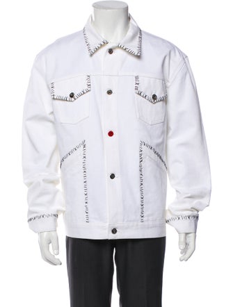 MJB Marc Jacques Burton Graphic Print Coat