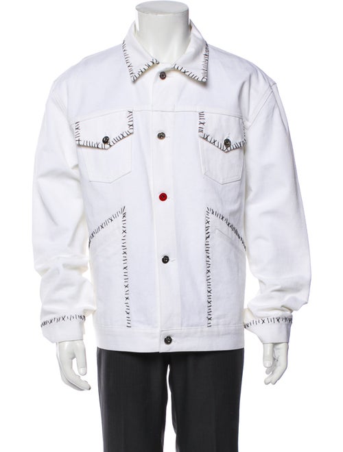 MJB Marc Jacques Burton Graphic Print Coat