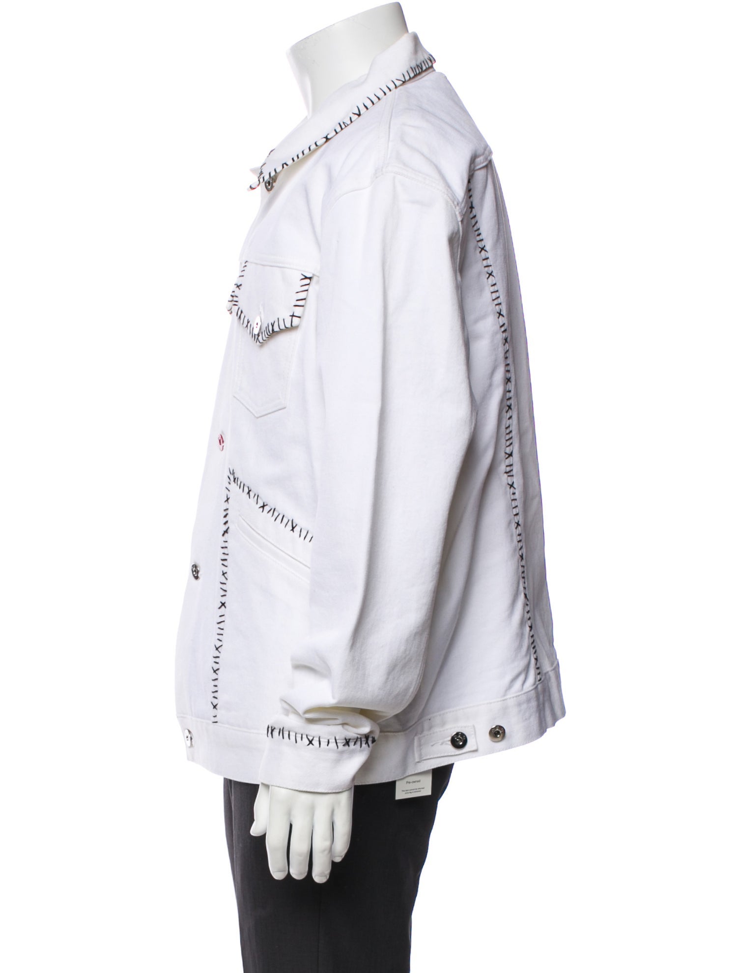 MJB Marc Jacques Burton Graphic Print Coat
