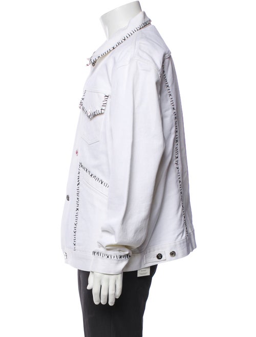 MJB Marc Jacques Burton Graphic Print Coat