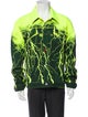 MJB Marc Jacques Burton Graphic Print Moto Jacket