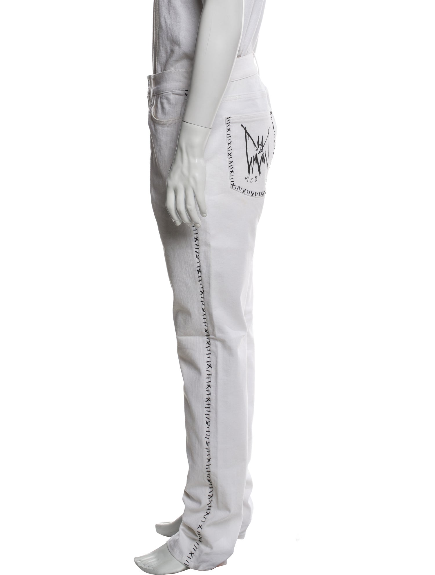 MJB Marc Jacques Burton Crixus Straight-Leg Jeans