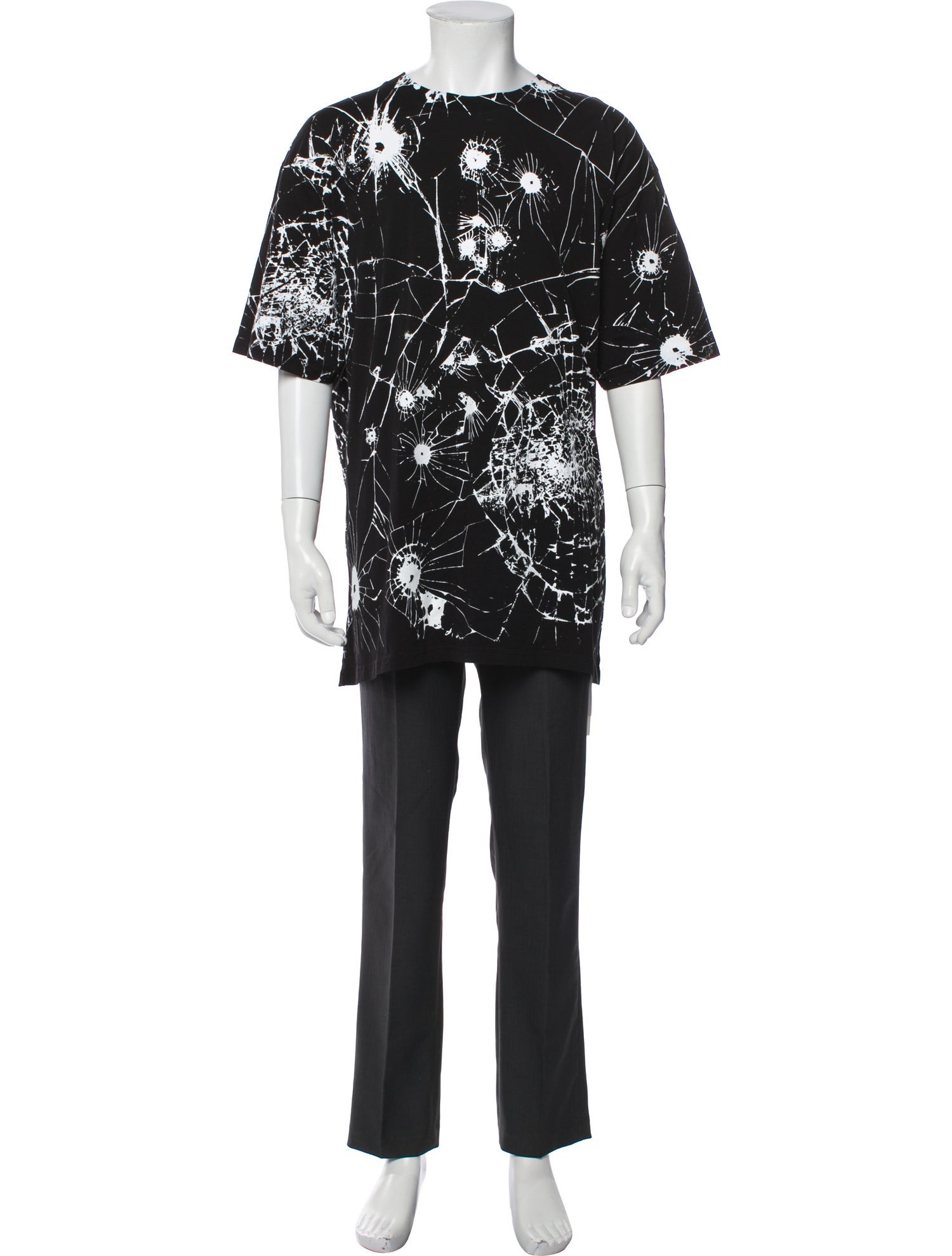 MJB Marc Jacques Burton Printed Crew Neck T-Shirt w/ Tags