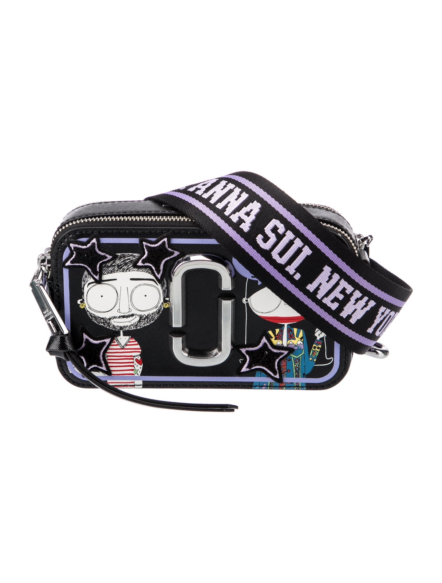 Marc Jacobs x Anna Sui Leather Shoulder Bag