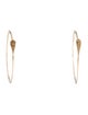 Melissa Joy Manning 14K 1" Oval Hoop Earrings