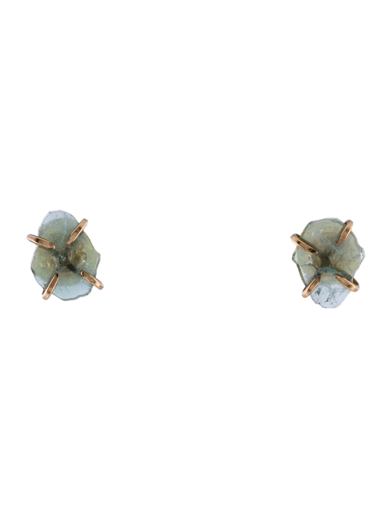 Melissa Joy Manning 14K Tourmaline Stud Earrings