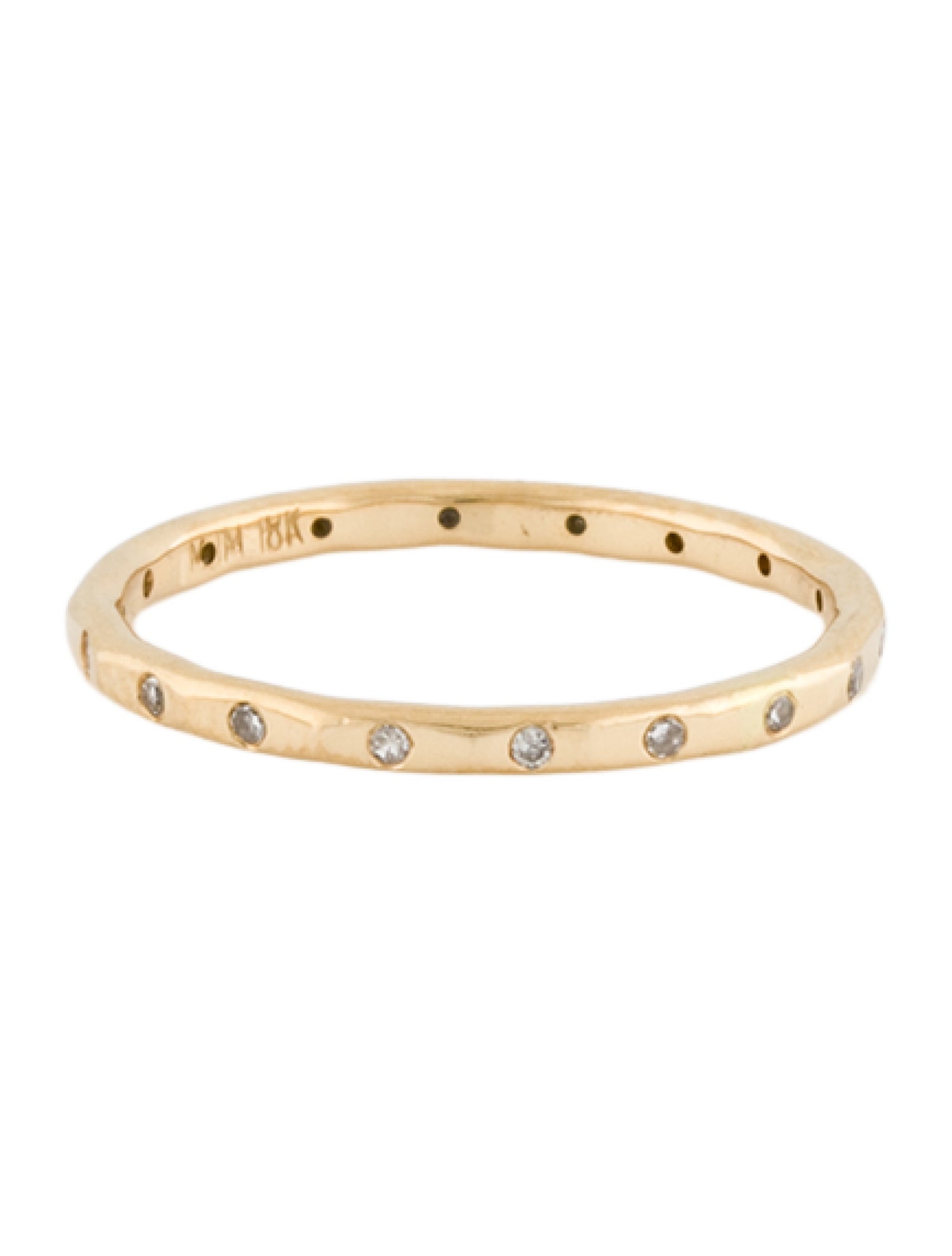 Melissa Joy Manning 18K Diamond Band