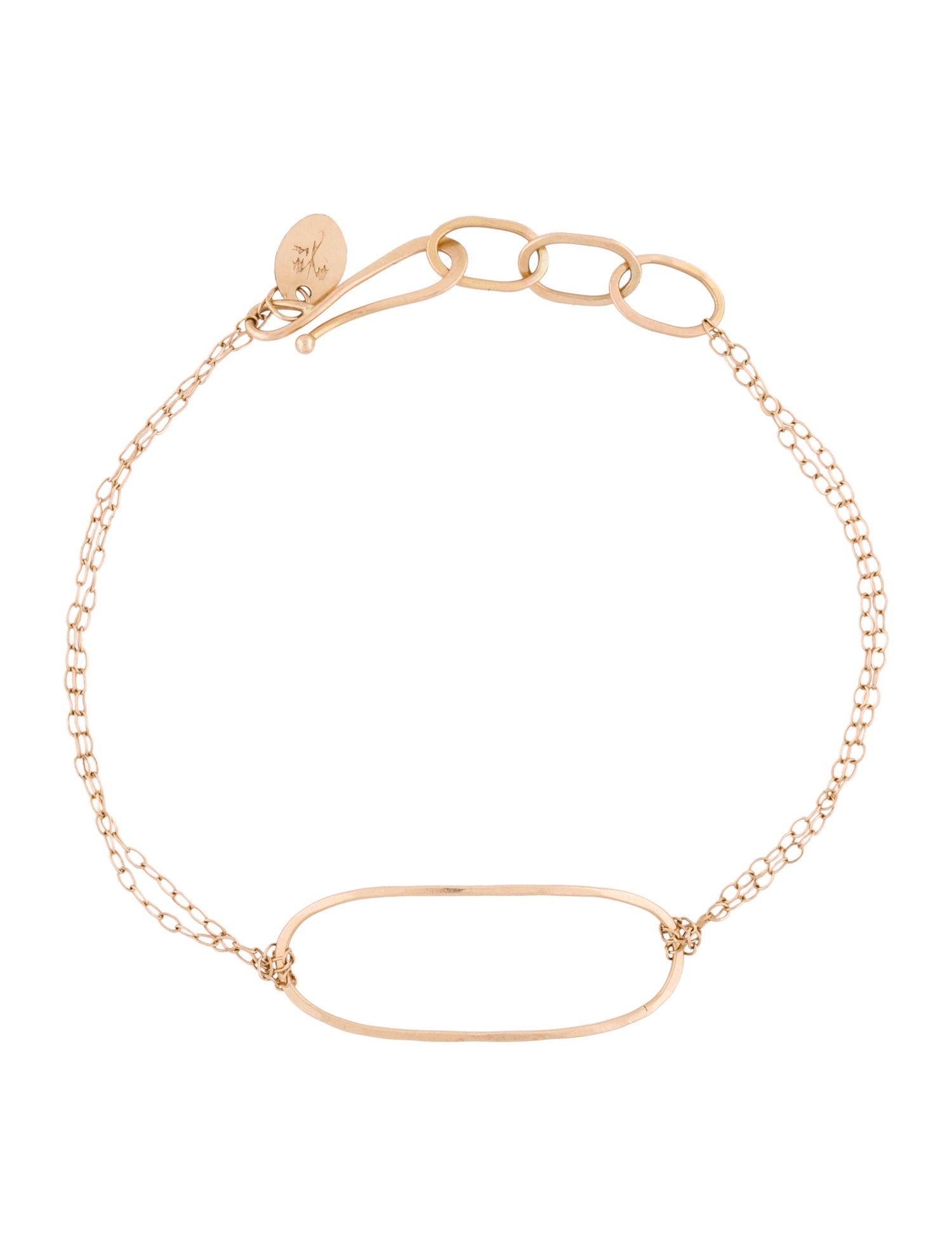 Melissa Joy Manning 14K Oval Link Bracelet