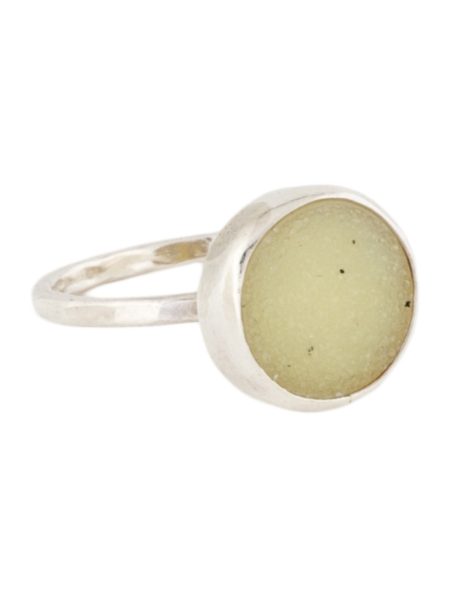 Melissa Joy Manning Druzy Quartz Cocktail Ring