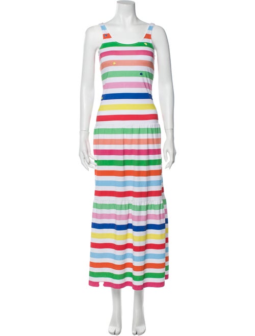 Mira Mikati Striped Long Dress