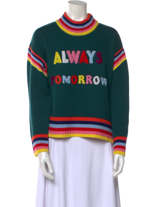 Mira Mikati Merino Wool Striped Sweater