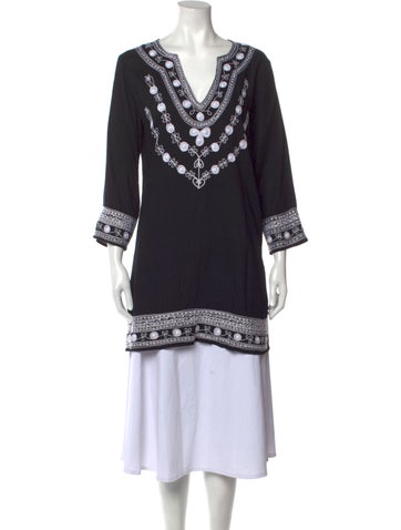 Mira Mikati Dresses Printed Midi Length Dress M