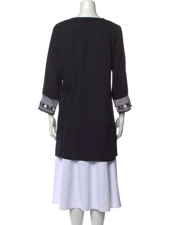 Mira Mikati Printed Midi Length Dress