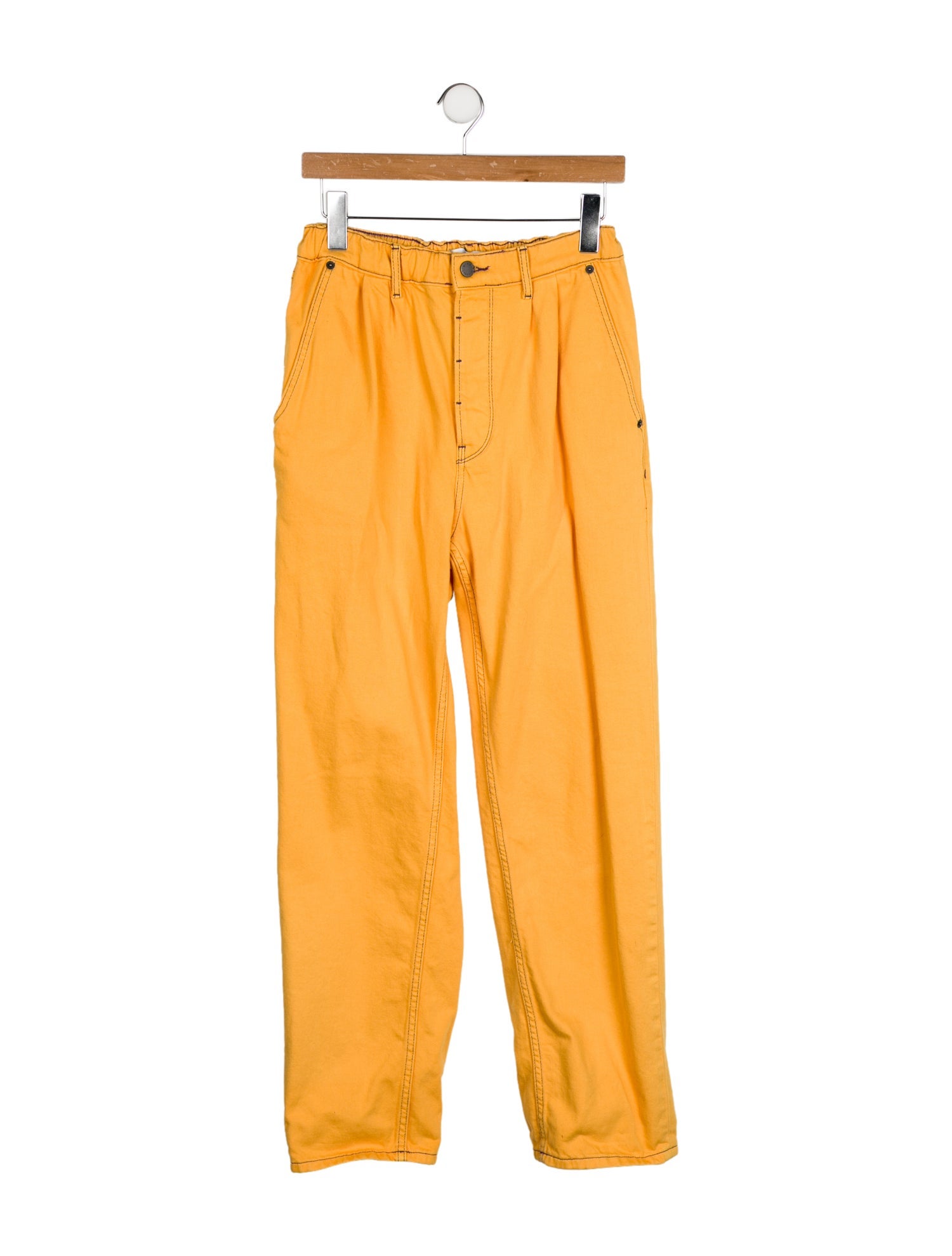 Mira Mikati High-Rise Straight Leg Jeans