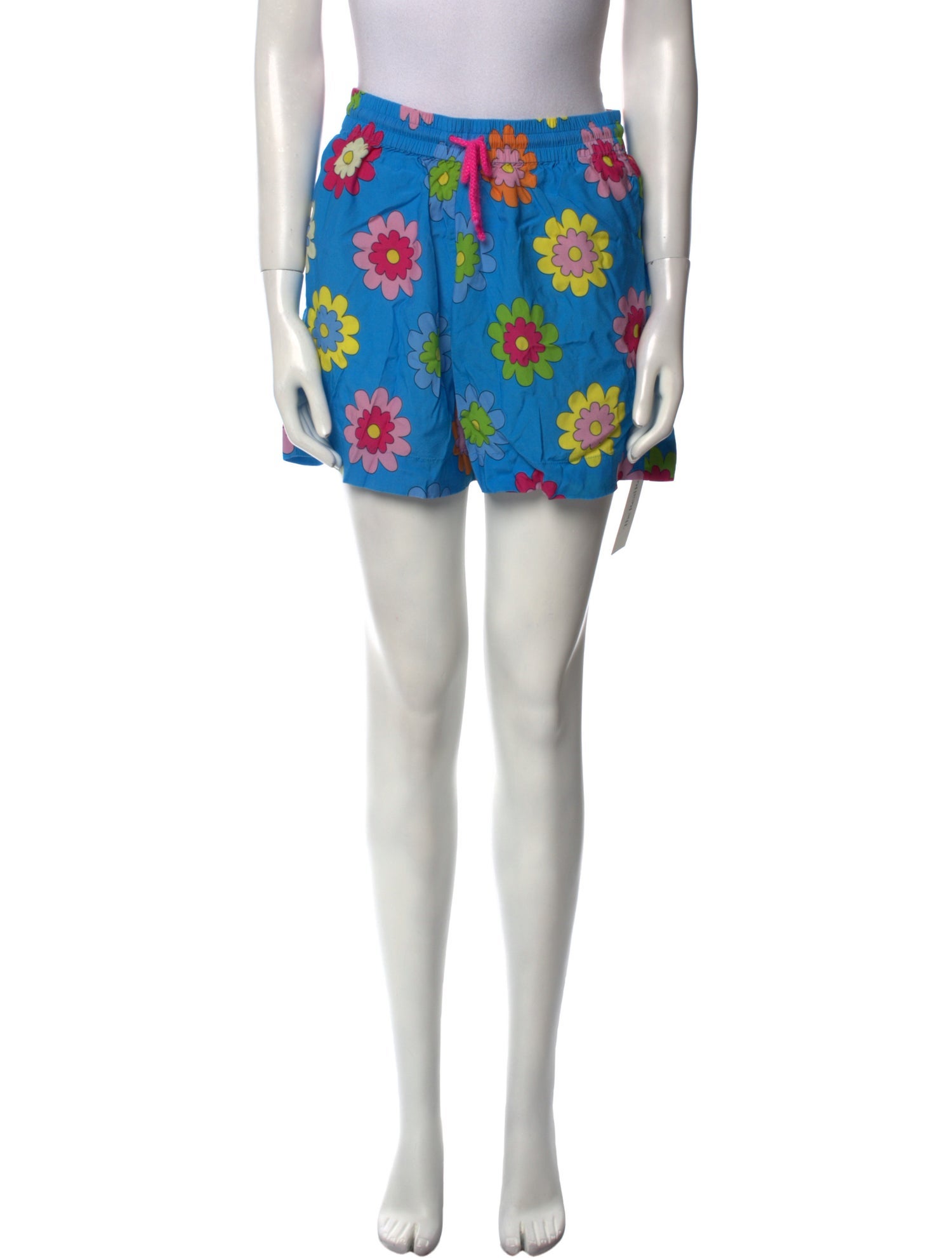 Mira Mikati Floral Print Mini Shorts