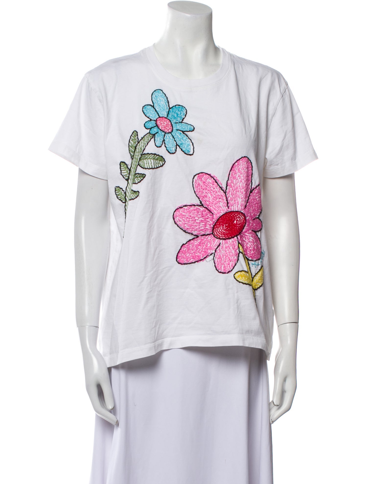 Mira Mikati Graphic Print Crew Neck T-Shirt