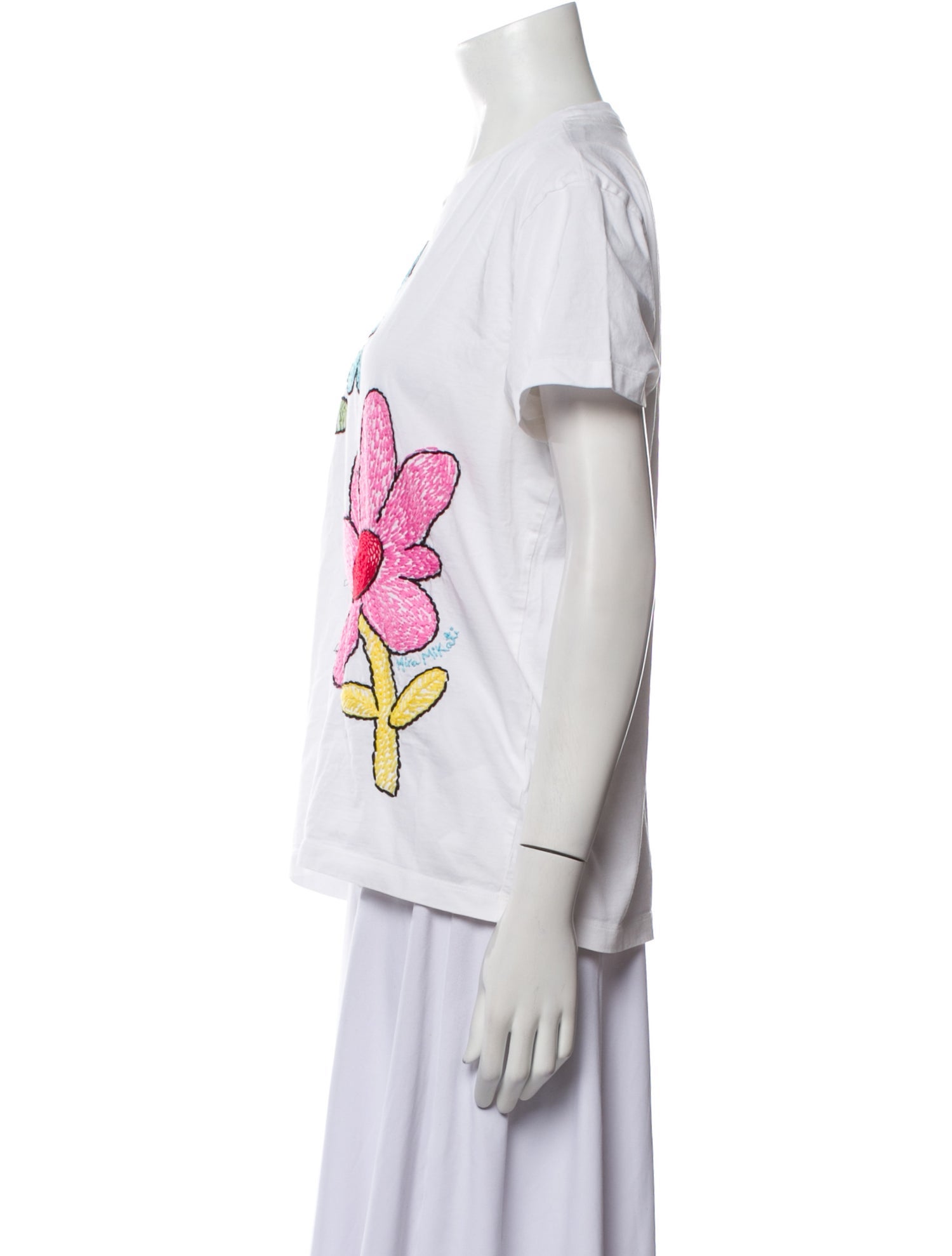 Mira Mikati Graphic Print Crew Neck T-Shirt