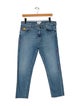 Mira Mikati Mid-Rise Straight Leg Jeans