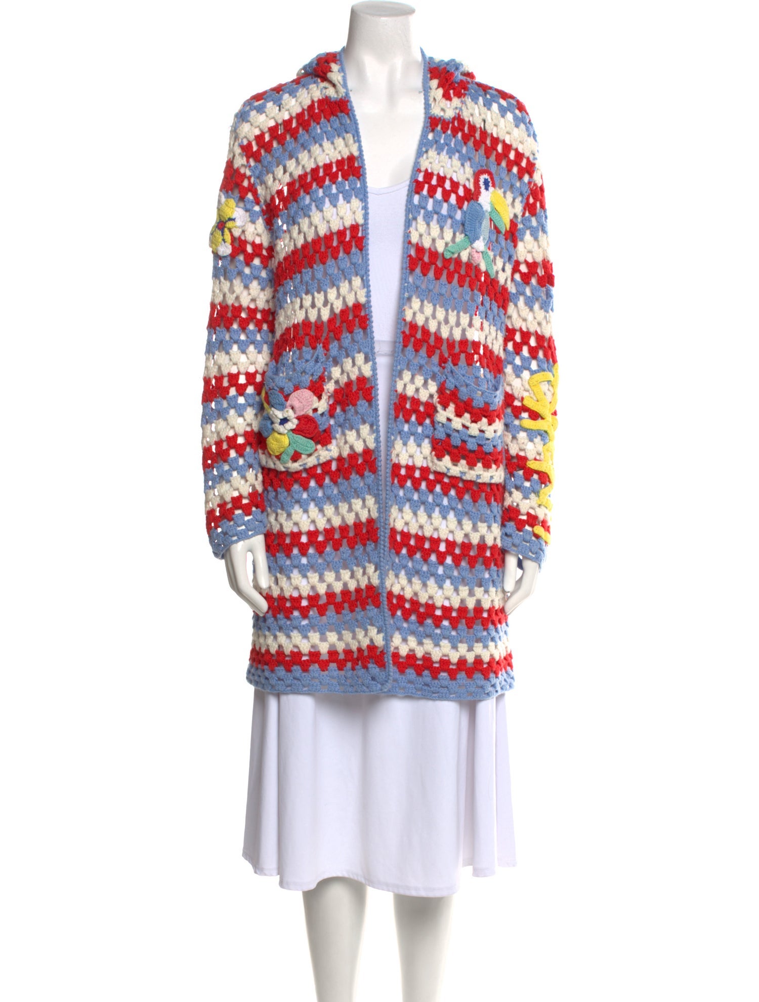 Mira Mikati Wool Striped Sweater
