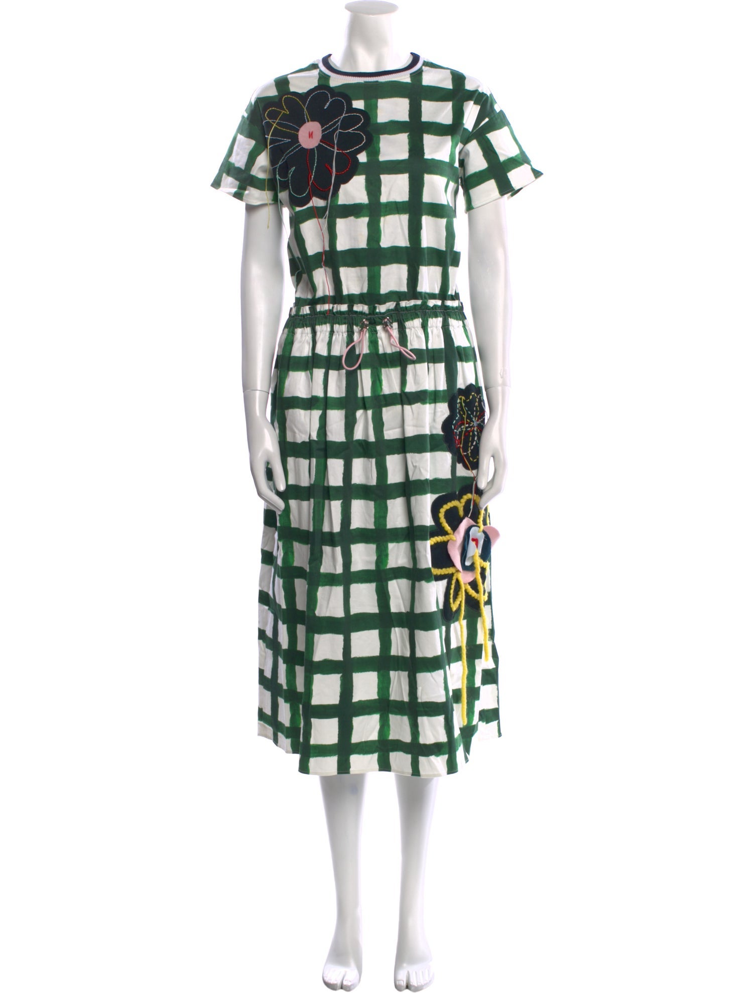 Mira Mikati Printed Midi Length Dress