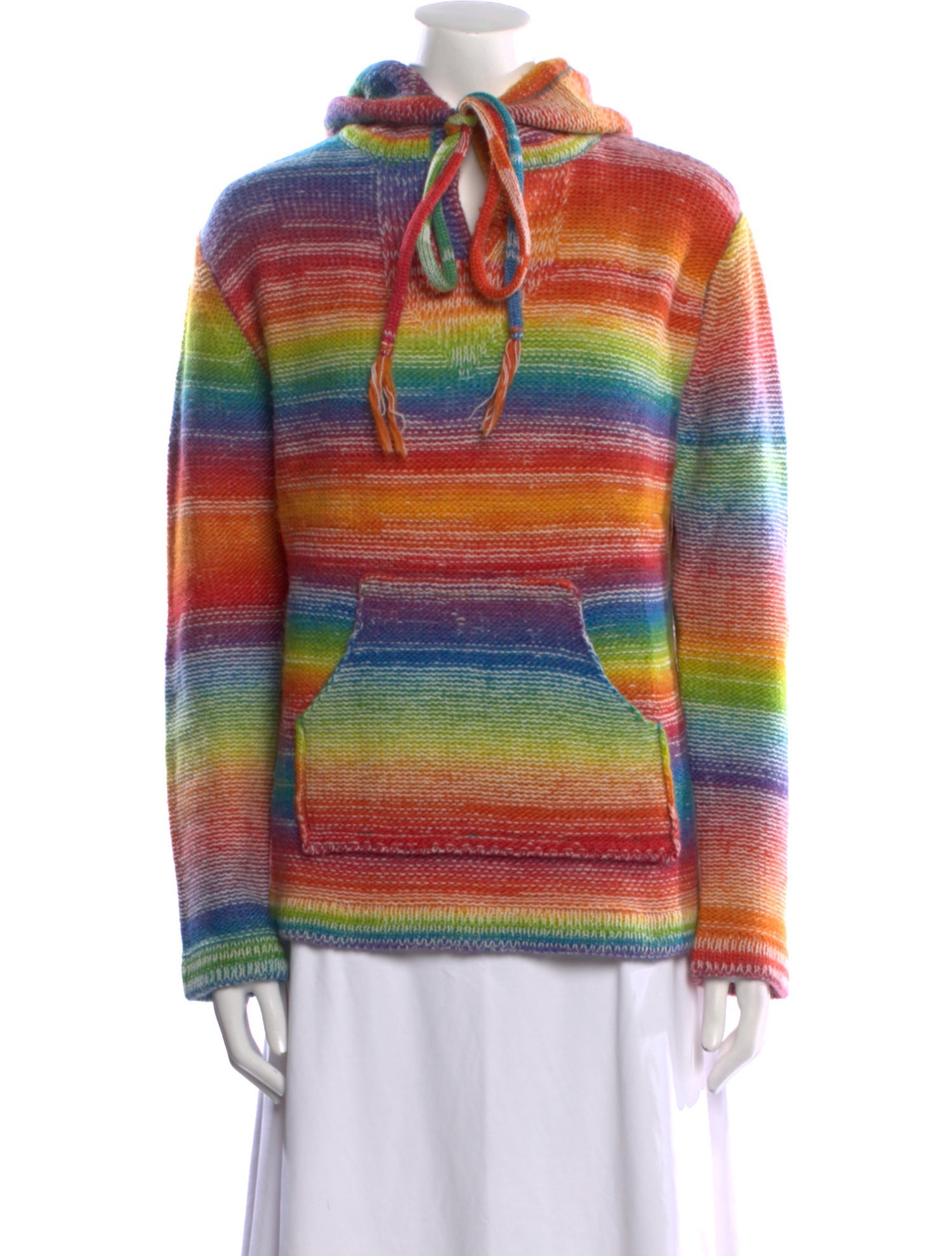 Mira Mikati Wool Striped Sweater