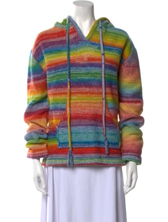 Mira Mikati Wool Striped Sweater