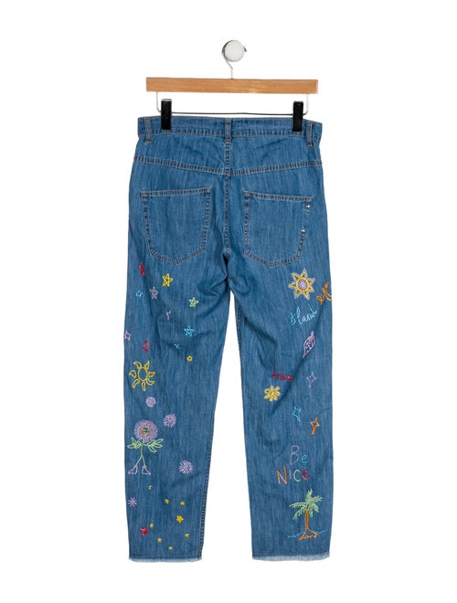 Mira Mikati Mid-Rise Straight Leg Jeans