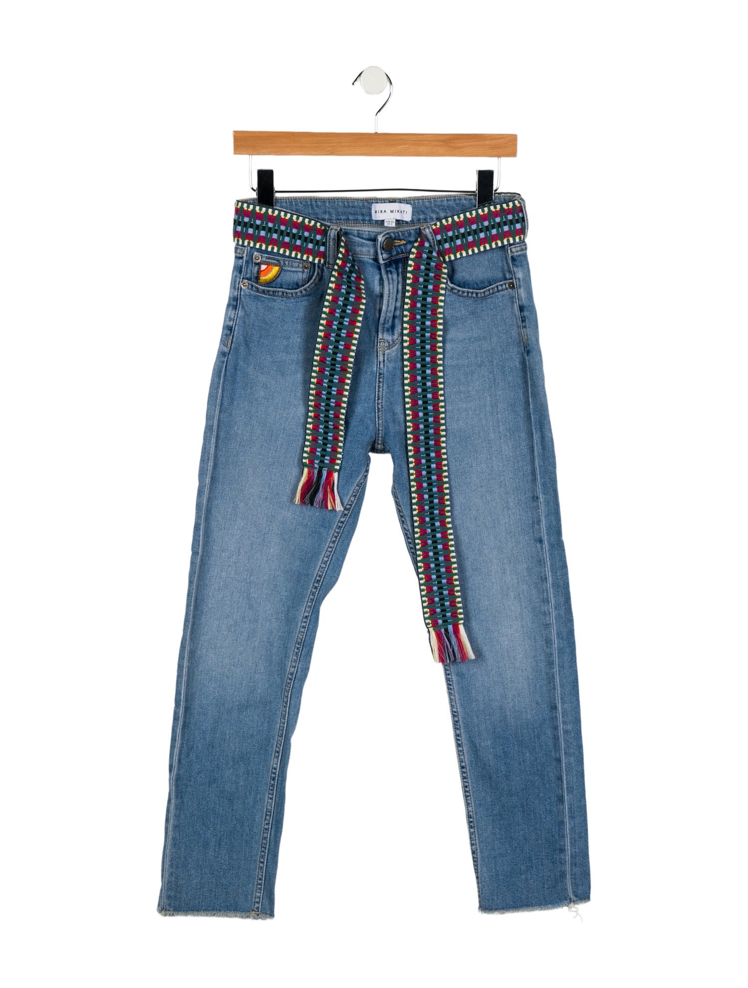 Mira Mikati Mid-Rise Skinny Leg Jeans