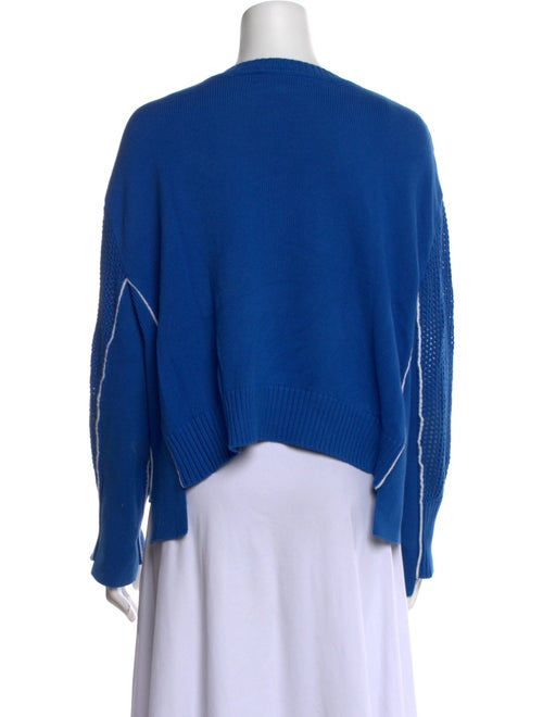 Mira Mikati Graphic Print Scoop Neck Sweater