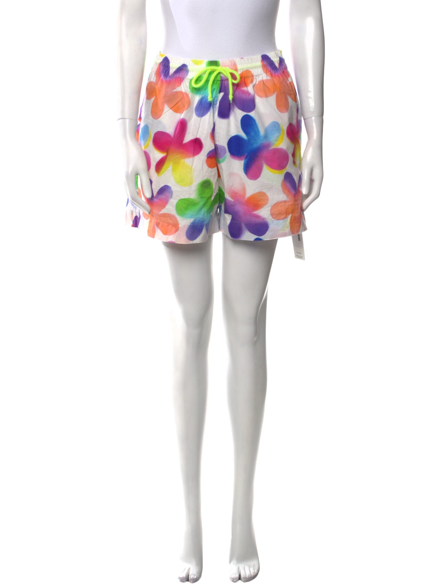 Mira Mikati Floral Print Mini Shorts