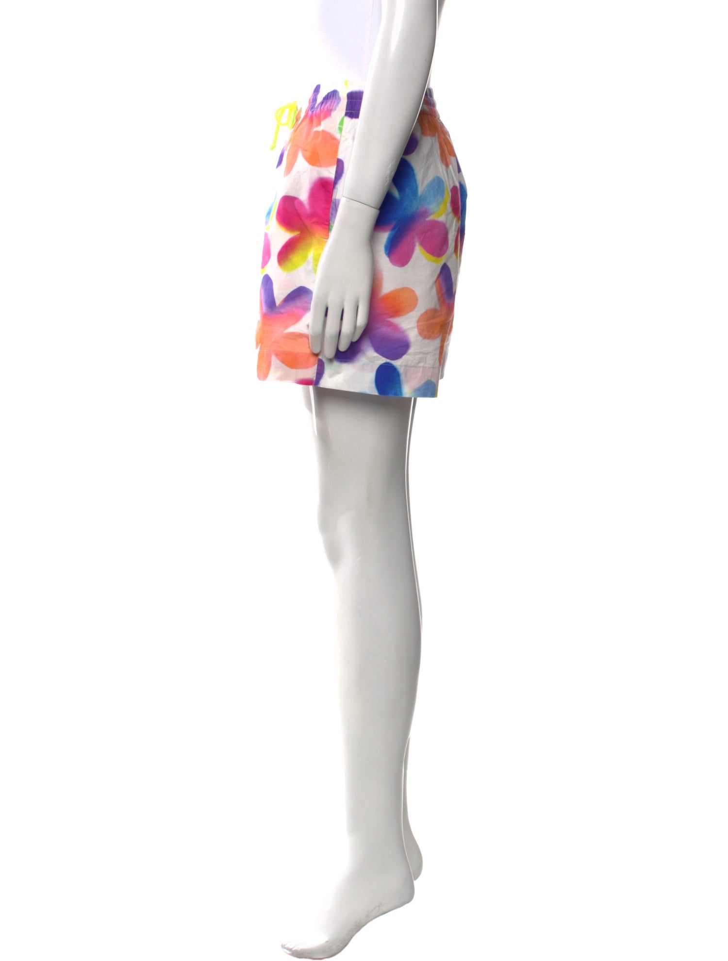 Mira Mikati Floral Print Mini Shorts