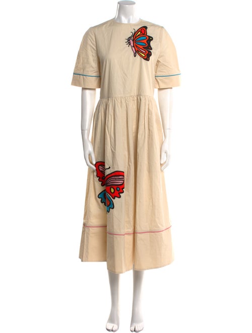 Mira Mikati Graphic Print Long Dress