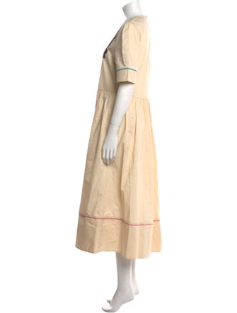 Mira Mikati Graphic Print Long Dress