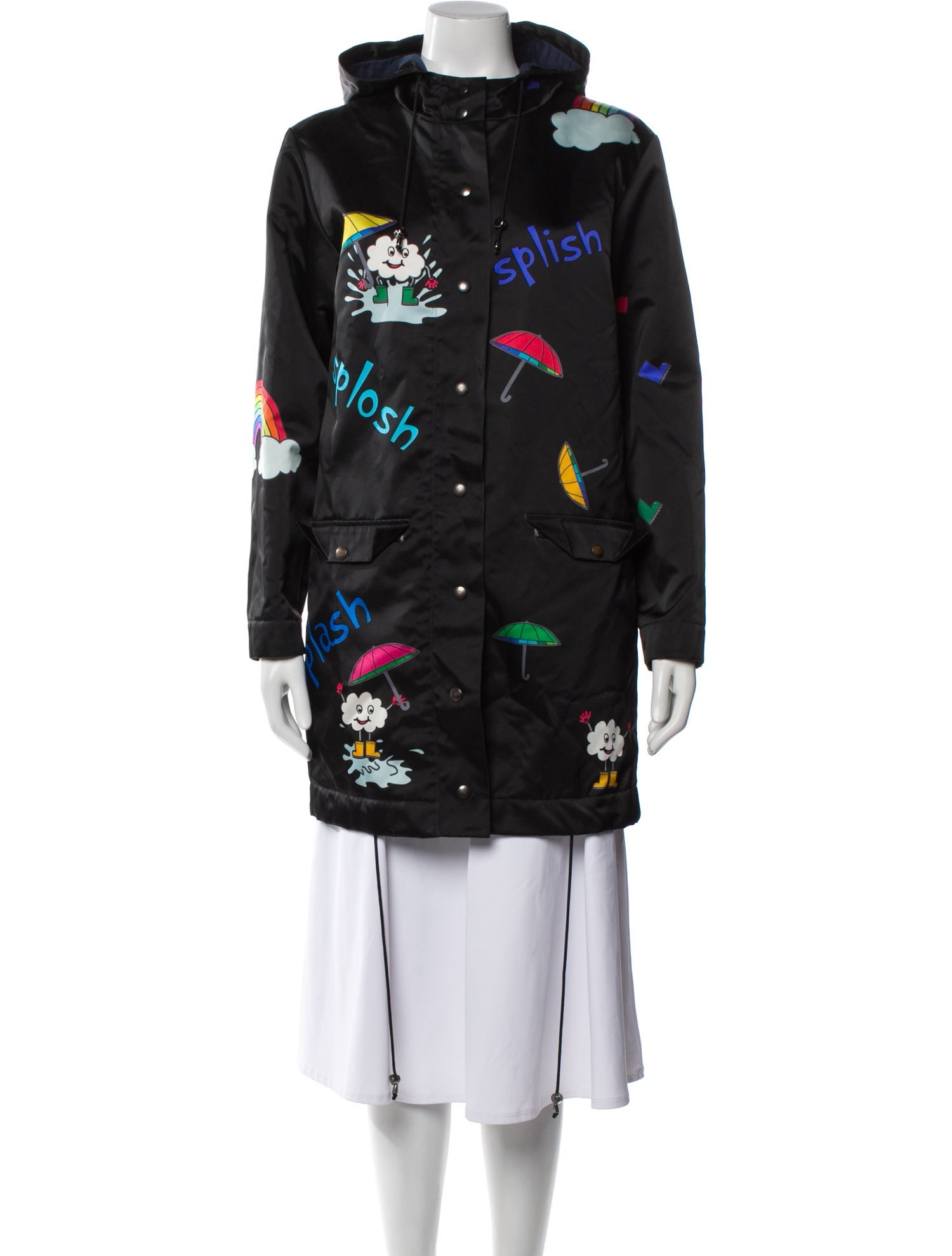 Mira Mikati Floral Print Coat