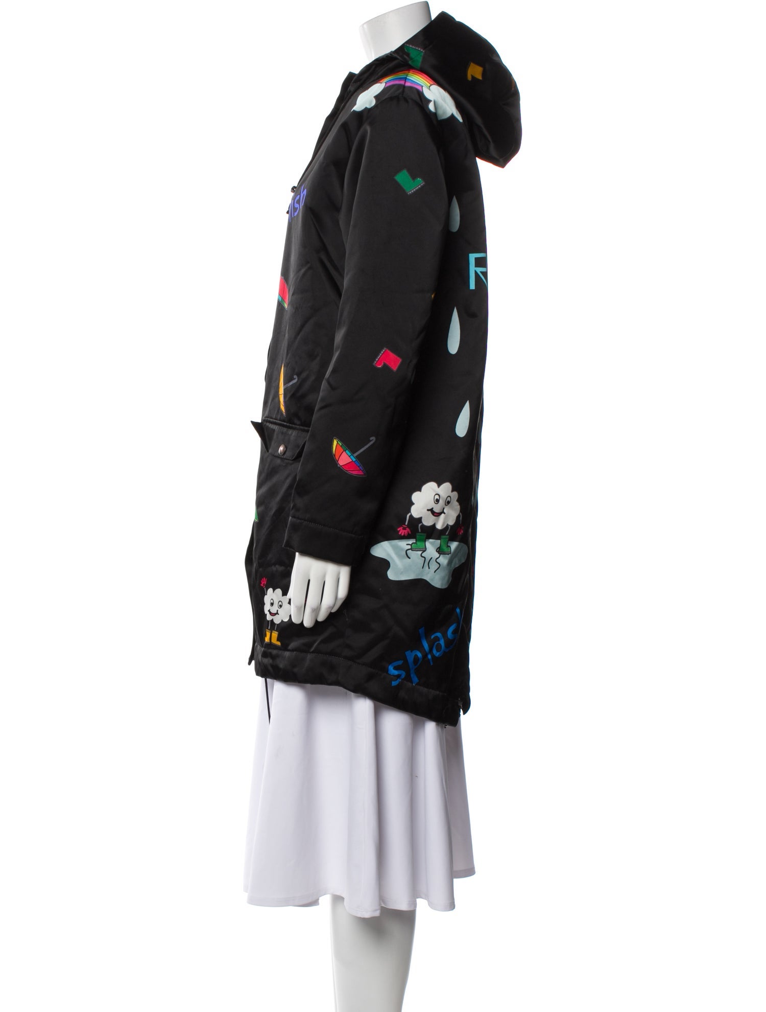 Mira Mikati Floral Print Coat