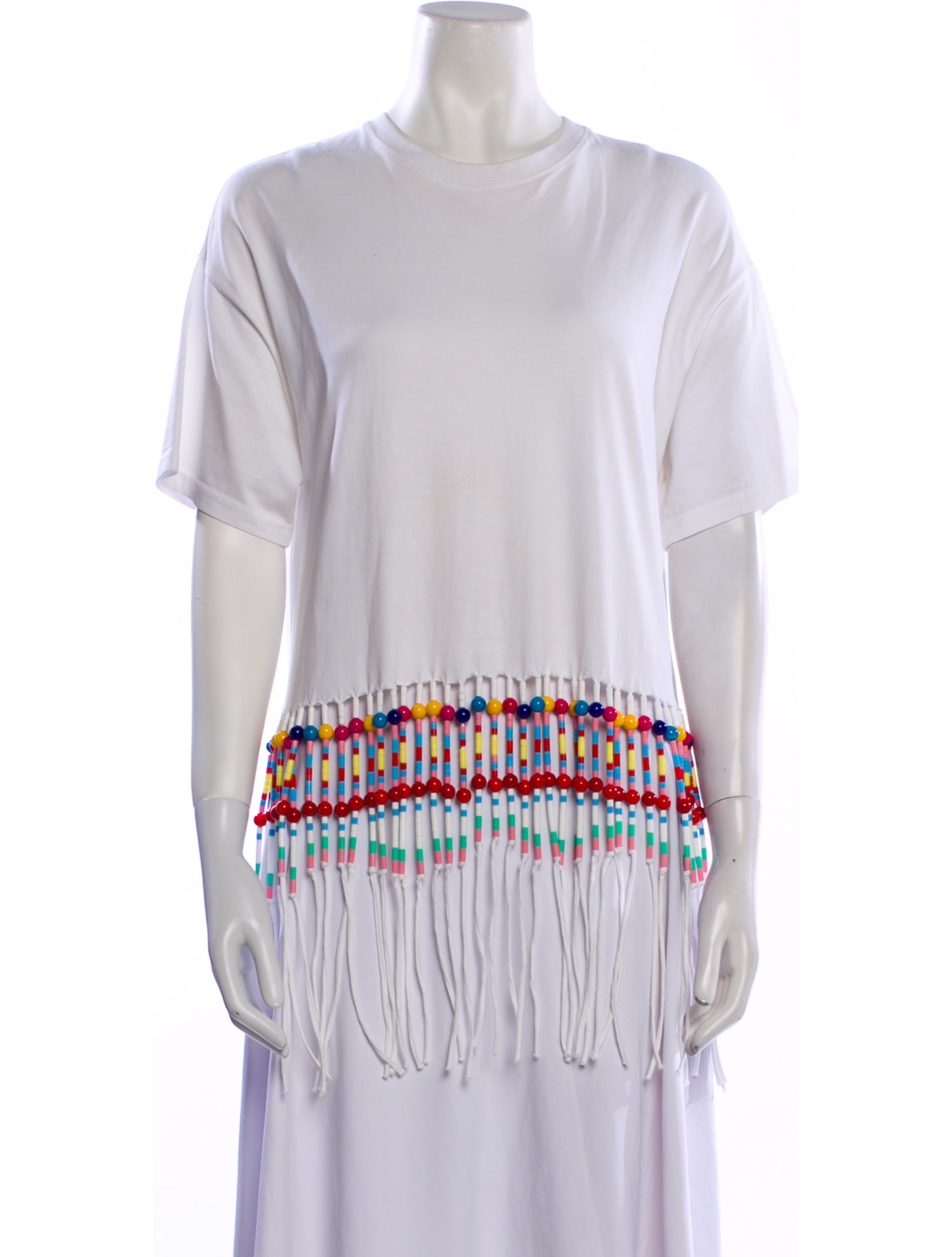 Mira Mikati Striped Crew Neck T-Shirt