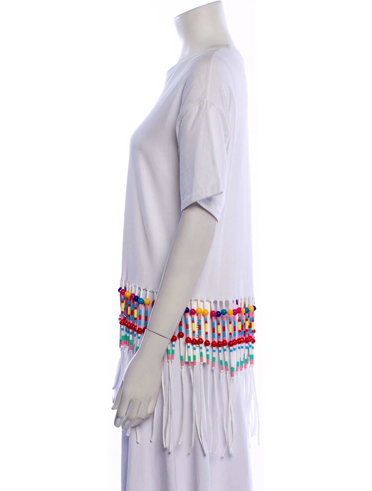 Mira Mikati Striped Crew Neck T-Shirt