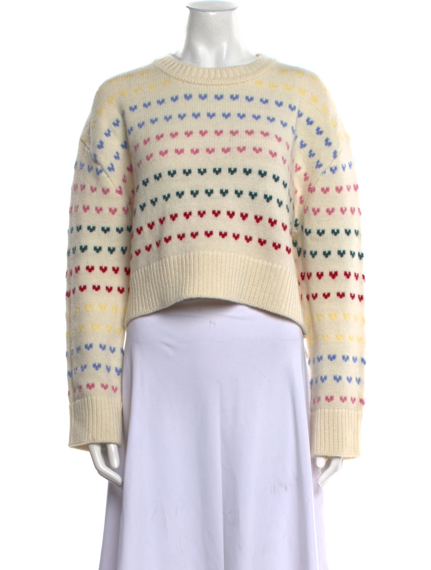 Mira Mikati Wool Striped Sweater