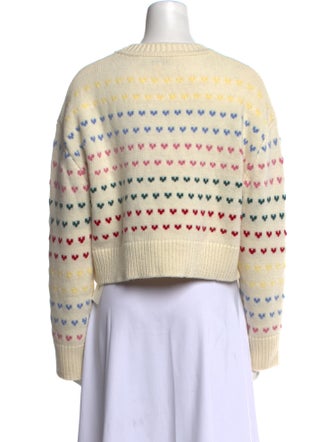 Mira Mikati Wool Striped Sweater
