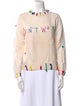 Mira Mikati Merino Wool Printed Sweater