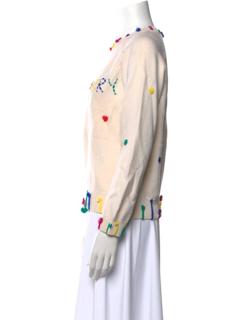 Mira Mikati Merino Wool Printed Sweater